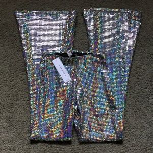 TOPSHOP disco flares